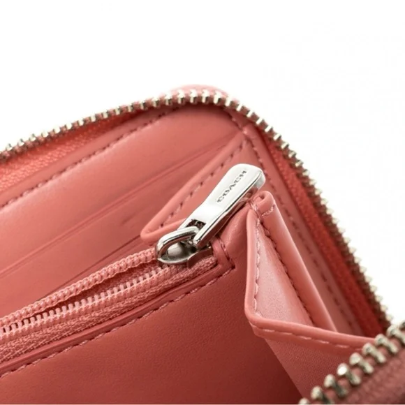 Coach Pink and Tan Women's Wallet NWOT - Picture 9 of 12